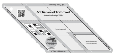 6" Diamond Trim Tool by Creative Grids