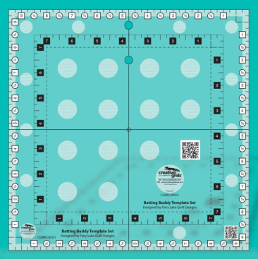 Batting Buddy Template Set by Creative Grids