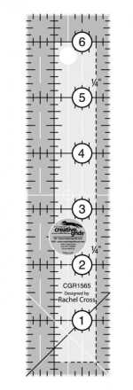 Creative Grids Ruler - 1 1/2" x 6 1/2"