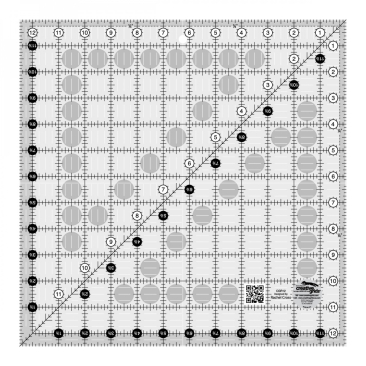 Quilt Ruler 12.5" Square - Creative Grids