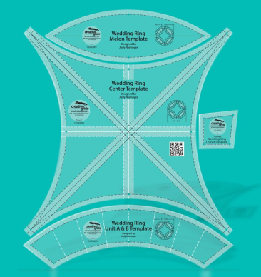 Double Wedding Ring Templates Quilt Ruler - Creative Grids