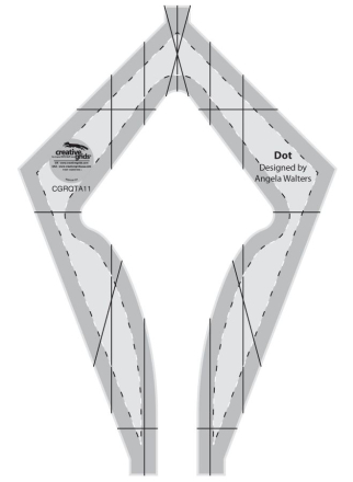 Dot Machine Quilting Tool by Angela Walters - Creative Grids