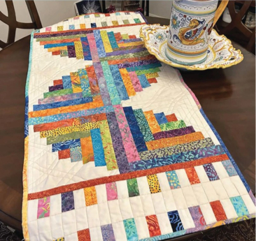 Carnival Table Runner Pattern - Cut Loose Press