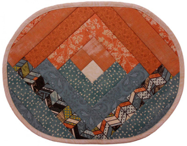 Log Cabin Placemat Pattern - Cut Loose Press
