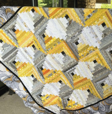 Silver and Gold Quilt Pattern - Cut Loose Press