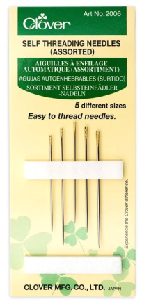 Self-Threading Needles Assorted by Clover