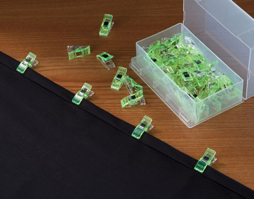 Wonder Clips Neon Green 50/pkt by Clover