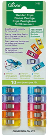 Wonder Clips Assortment 10 pcs. by Clover