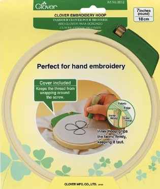 Embroidery Hoop 18cm by Clover