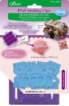 Puff Quilting Clips Small by Clover