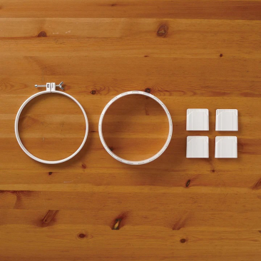 Punch Needle Hoop by Clover