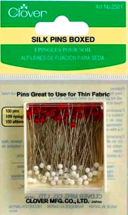 Silk Pins Boxed by Clover