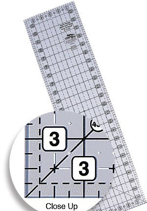 Quilt Ruler 6.5" x 24.5" - Creative Grids