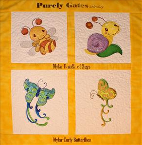 Mylar Sheets for Embroidery 18" x 30" 3/pkt - Purely Gates
