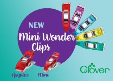 Mini Wonder Clips Assorted 50/pkt by Clover