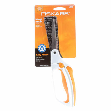 Fiskars ® Premier No. 8 Spring-Action Bent Scissors 9931 (formerly 9911)