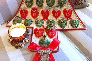 Little Christmas Advent Calendar by Jenny Haskins Designs