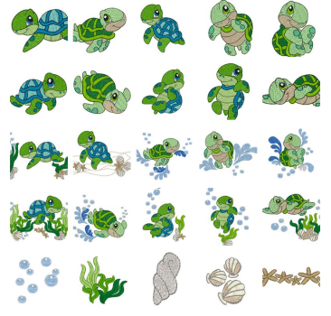 Mylar Sea Turtles CD - Purely Gates