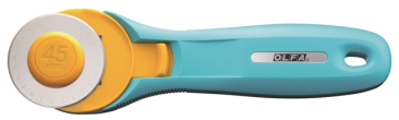 45mm Olfa Splash Rotary Cutter Aqua