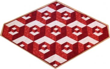 Westalee Half Hexagon Illusions Pattern