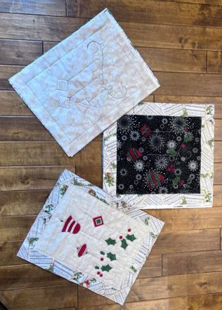 DM Quilting - Mrs. Claus Template Set - 5 pcs
