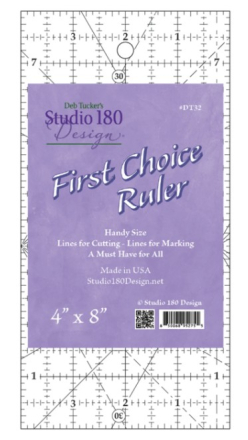First Choice Ruler 4" x 8" - Deb Tucker, Studio 180 Designs