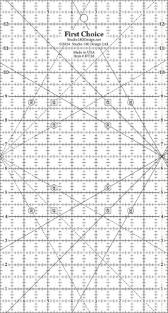 First Choice Ruler 7" x 13" - Deb Tucker, Studio 180 Designs