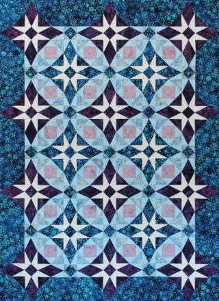 Stormy Stars Quilt Pattern by Deb Tucker