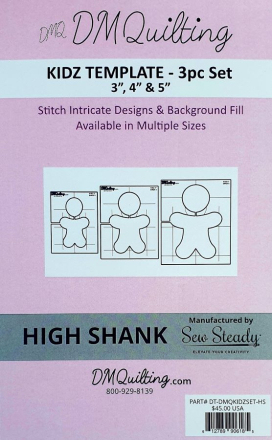 DM Quilting - Kidz Template