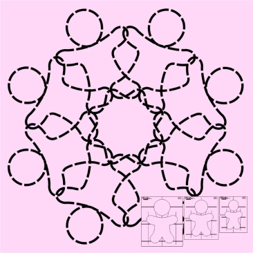 DM Quilting - Kidz Template