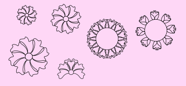 DM Quilting – Ribbons & Bows & Wreath Template Set
