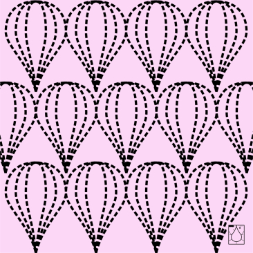 DM Quilting - Triad Teardrop Templates