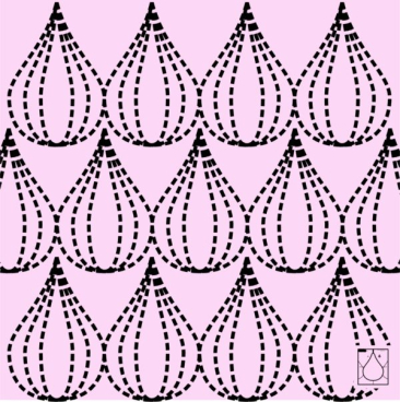 DM Quilting - Triad Teardrop Templates