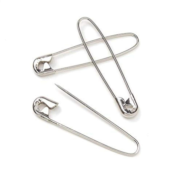 COILLESS SAFETY PINS 3/4" - DARICE