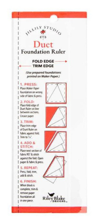 Duet Foundation Ruler by Jillily Studio