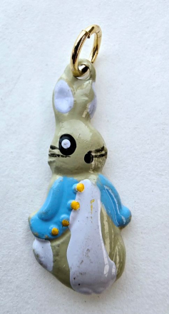 Peter Rabbit Enamelled Charm