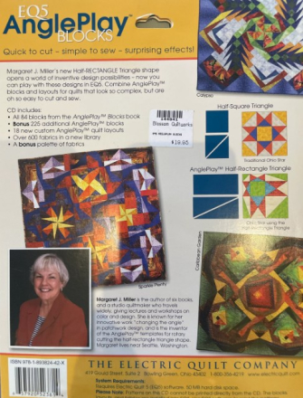 Electric Quilt Company EQ5 Angle Play Blocks by Margaret J. Miller