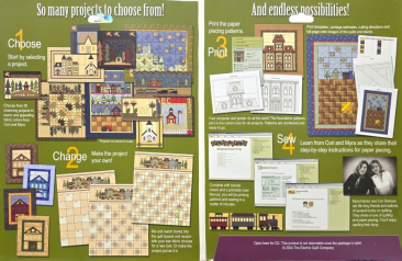 Electric Quilt Company EQ5 Town & Country Patchwork