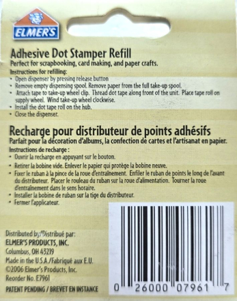 Elmer's Adhesive Dot Stamper Refill