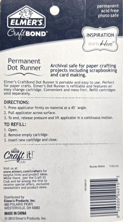 Elmer's Craft Bond - Permanent Dot Runner