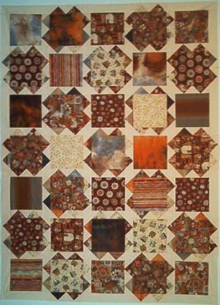 Crossroads Quilt - by Carolyn Griffin