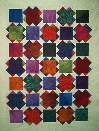 Crossroads Quilt - by Carolyn Griffin