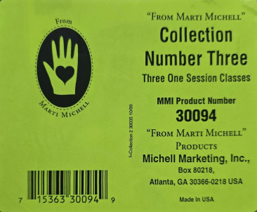 Marti Michell Three One Session Classes - Collection #3