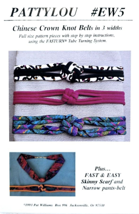 Chinese Crown Knot Belts - Pattylou Designs