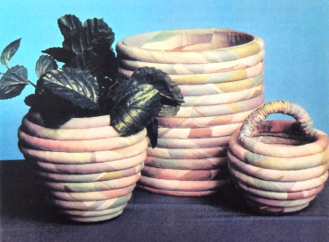 Fabric Coiled Baskets