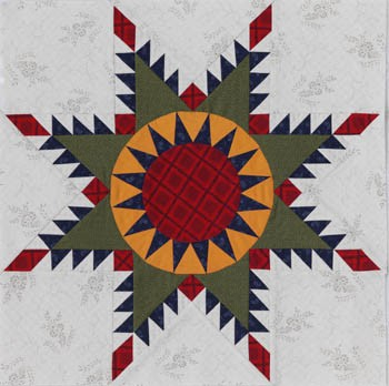 Feathered Star by Mary McCloskey