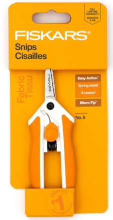 Fiskars ® Micro-Tip Easy Action Scissors #5 9050