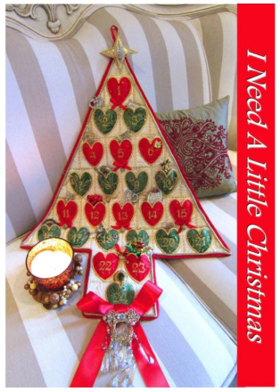 Little Christmas Advent Calendar by Jenny Haskins Designs