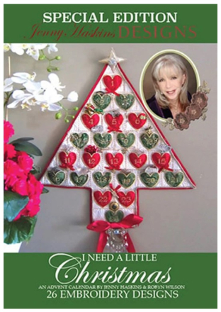 Little Christmas Advent Calendar by Jenny Haskins Designs