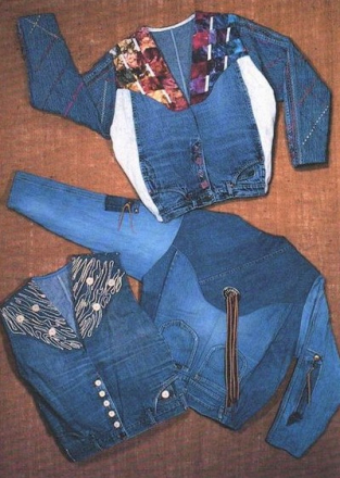 Upside-Down Jacket by Luveta Nickels